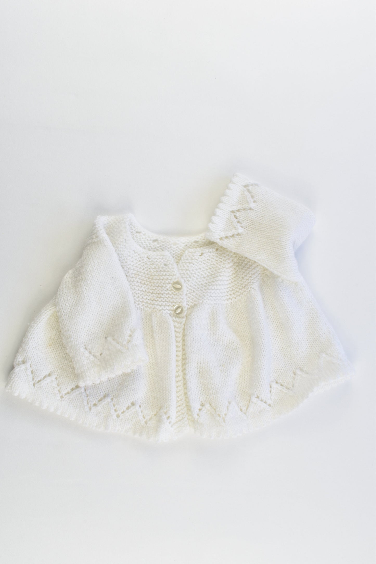 Handmade Size approx 000-00 Knitted Cardigan