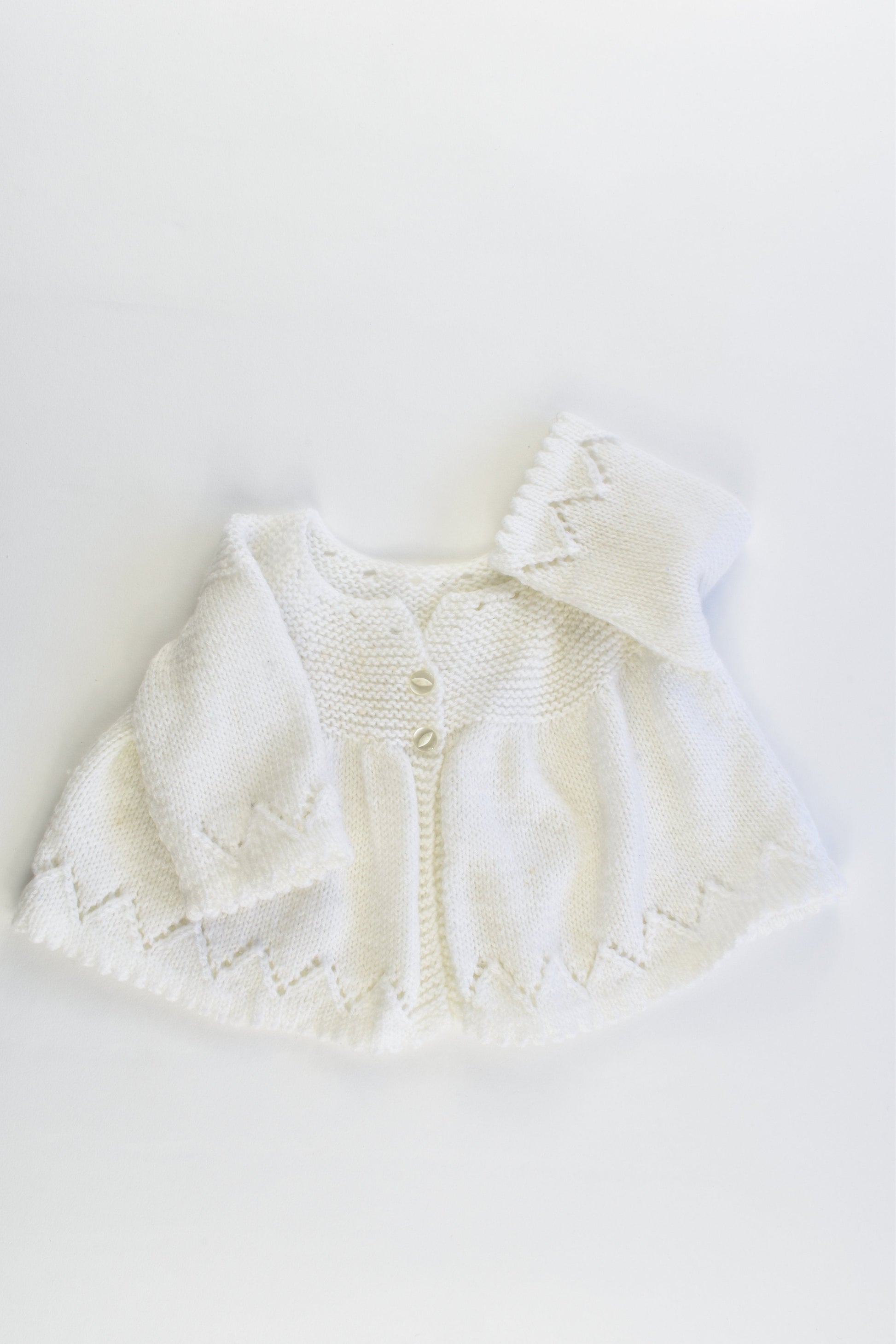 Handmade Size approx 000-00 Knitted Cardigan