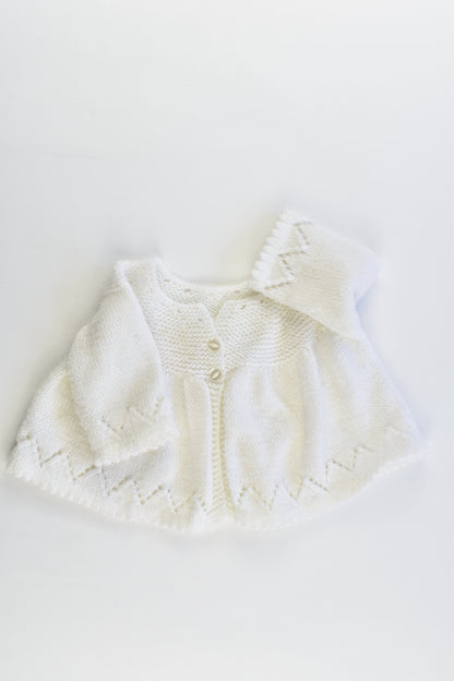 Handmade Size approx 000-00 Knitted Cardigan