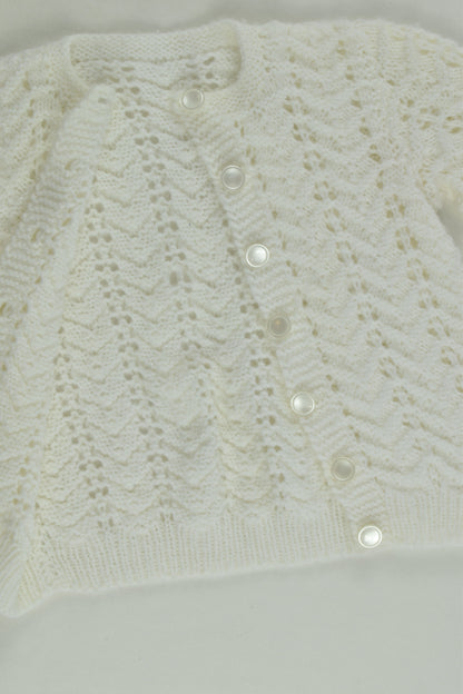 Handmade Size approx 000 Knit Cardigan