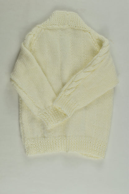 Handmade Size approx 000 Knit Cardigan