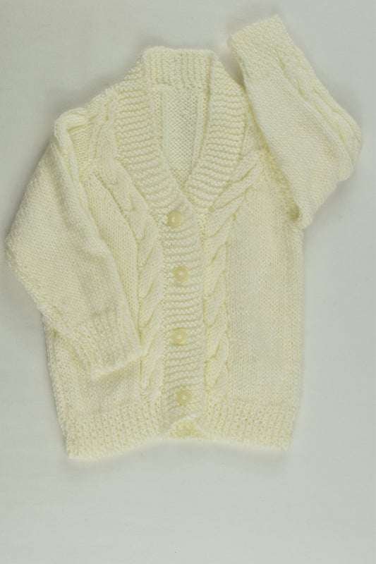 Handmade Size approx 000 Knit Cardigan