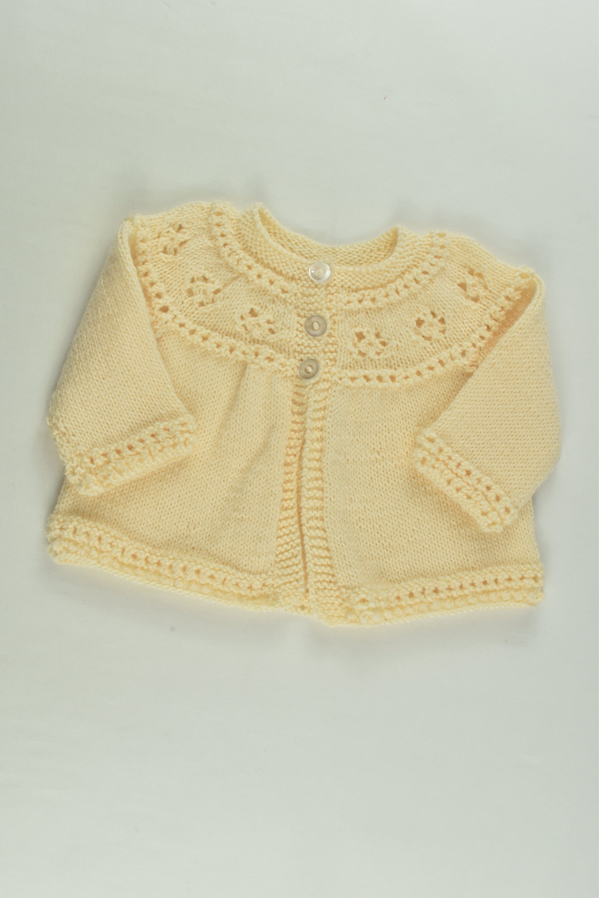 Handmade Size approx 000 Knit Cardigan