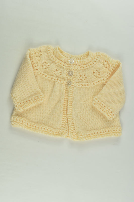 Handmade Size approx 000 Knit Cardigan