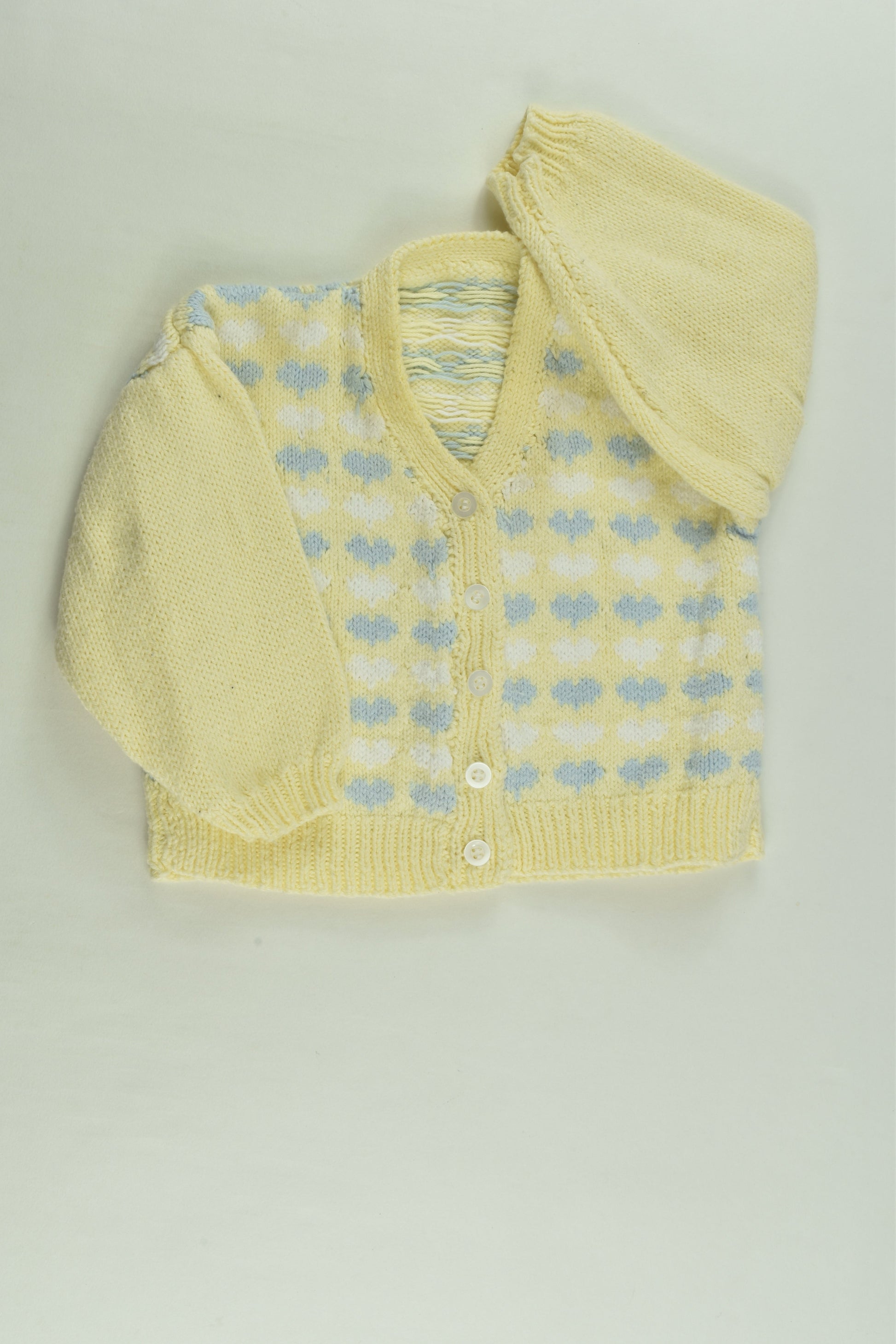 Handmade Size approx 000 Knit Cardigan