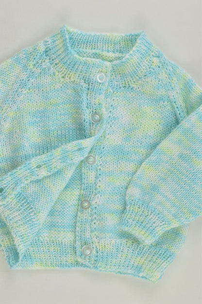 Handmade Size approx 000 Knitted Cardigan