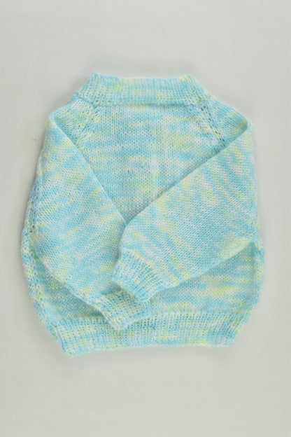 Handmade Size approx 000 Knitted Cardigan