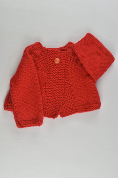 Handmade Size approx 000 Knitted Cardigan