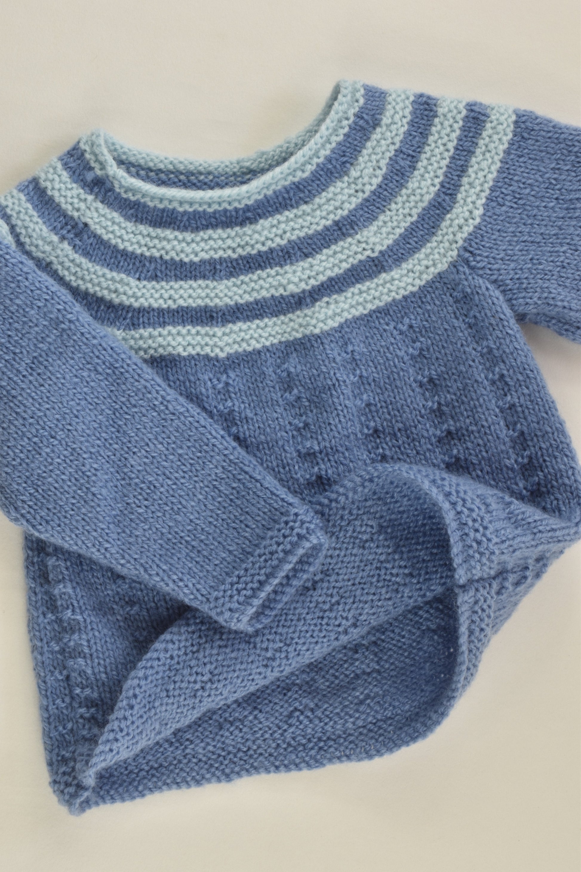 Handmade Size approx 000 Knitted Jumper