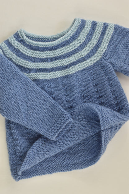 Handmade Size approx 000 Knitted Jumper