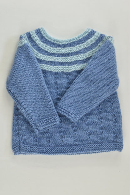 Handmade Size approx 000 Knitted Jumper