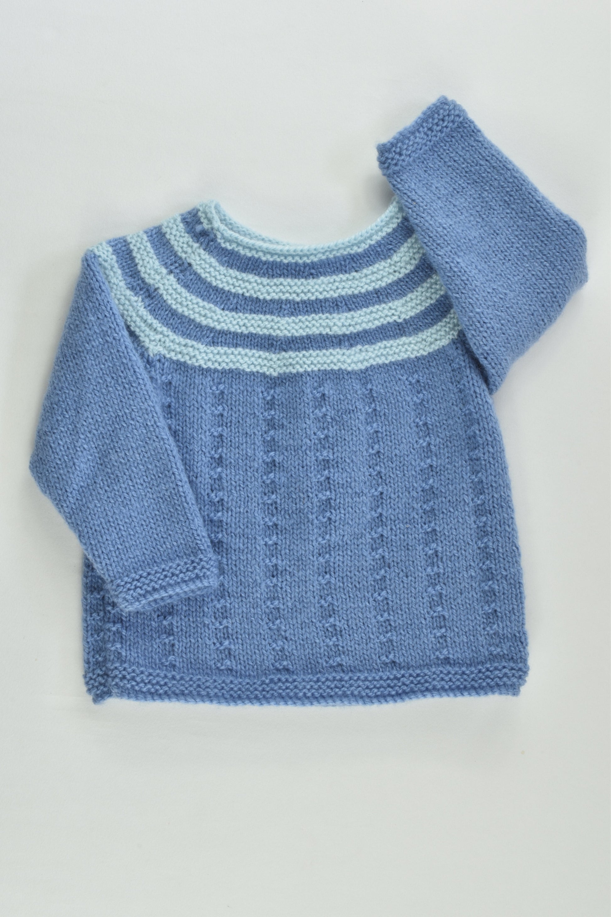Handmade Size approx 000 Knitted Jumper