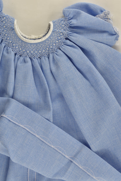 Handmade Size approx 000 Smocked Dress