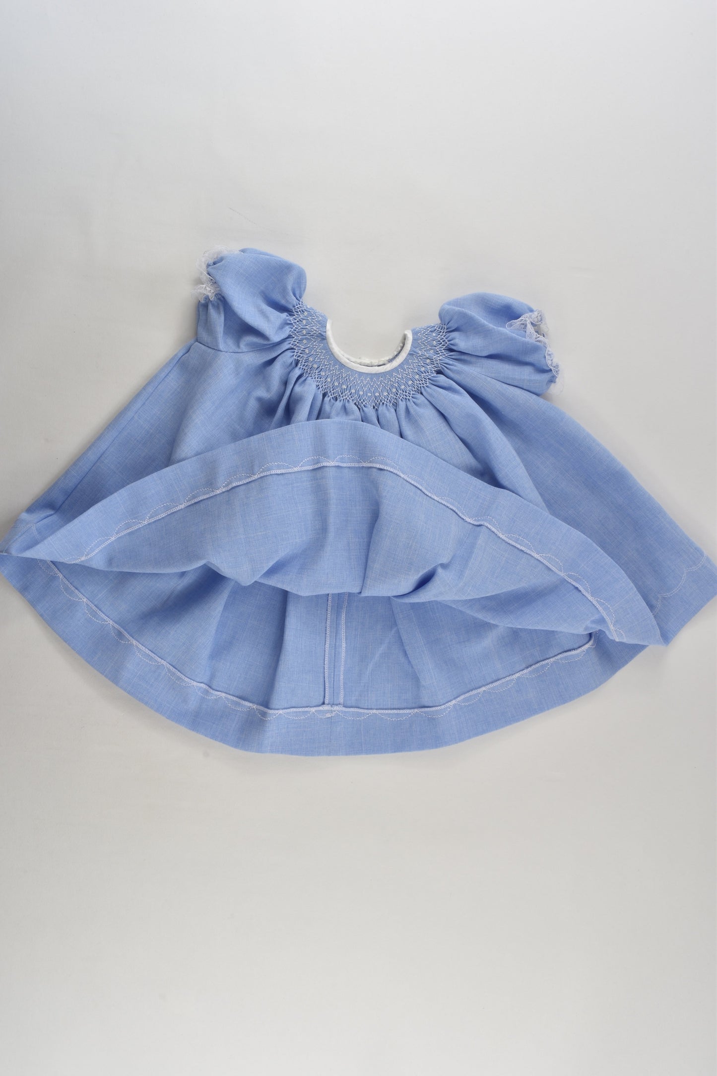 Handmade Size approx 000 Smocked Dress
