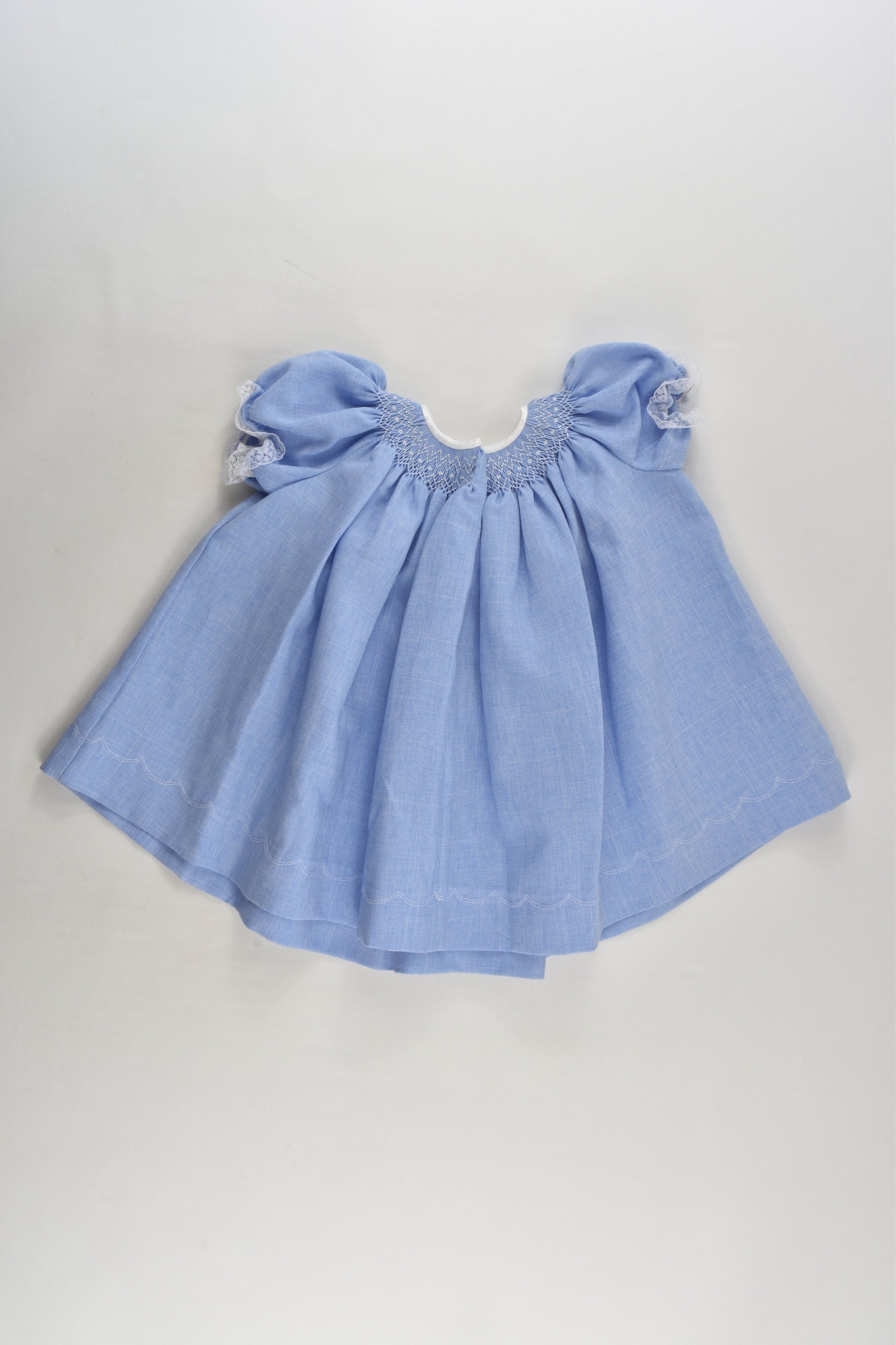 Handmade Size approx 000 Smocked Dress