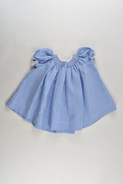 Handmade Size approx 000 Smocked Dress