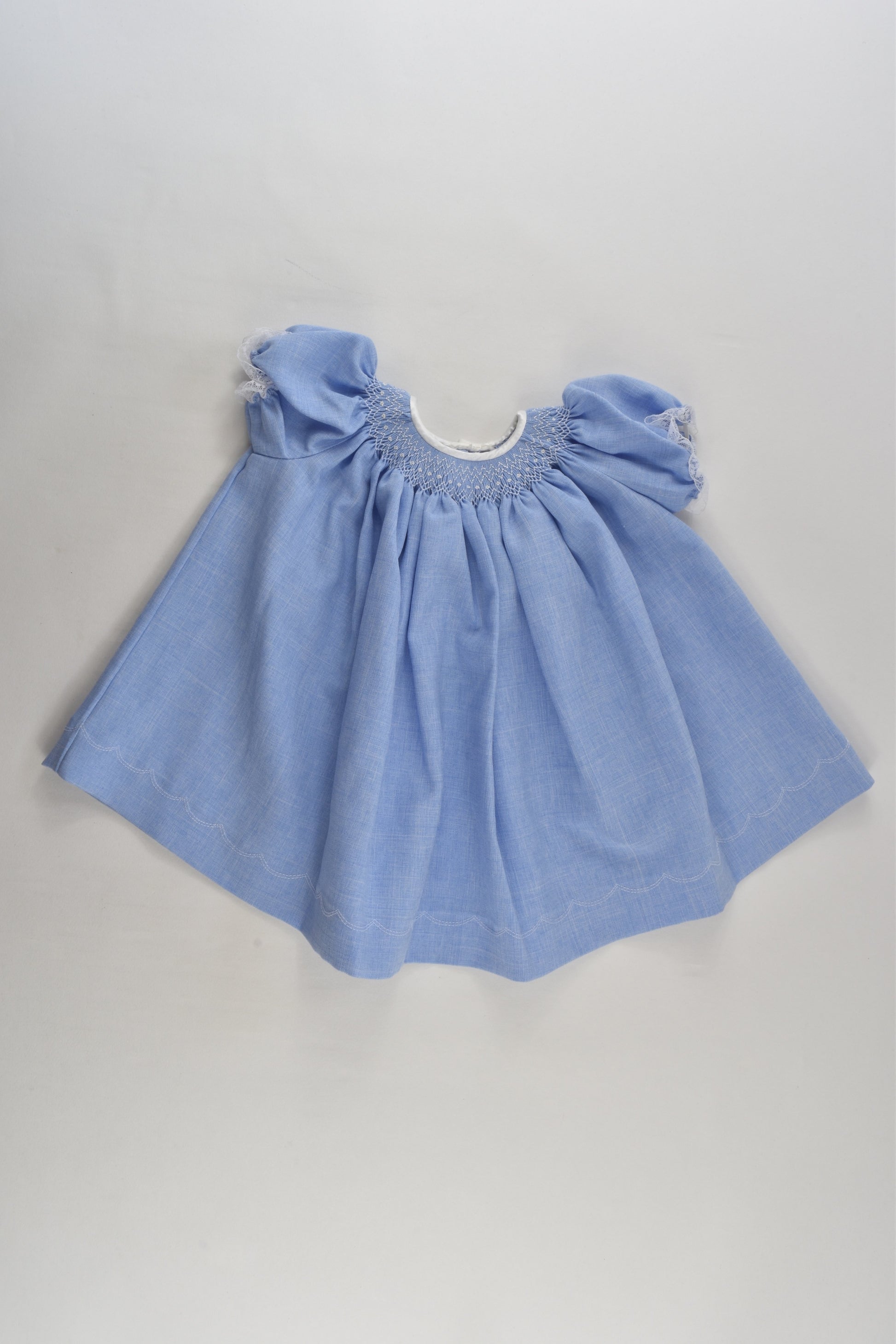Handmade Size approx 000 Smocked Dress