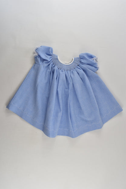 Handmade Size approx 000 Smocked Dress