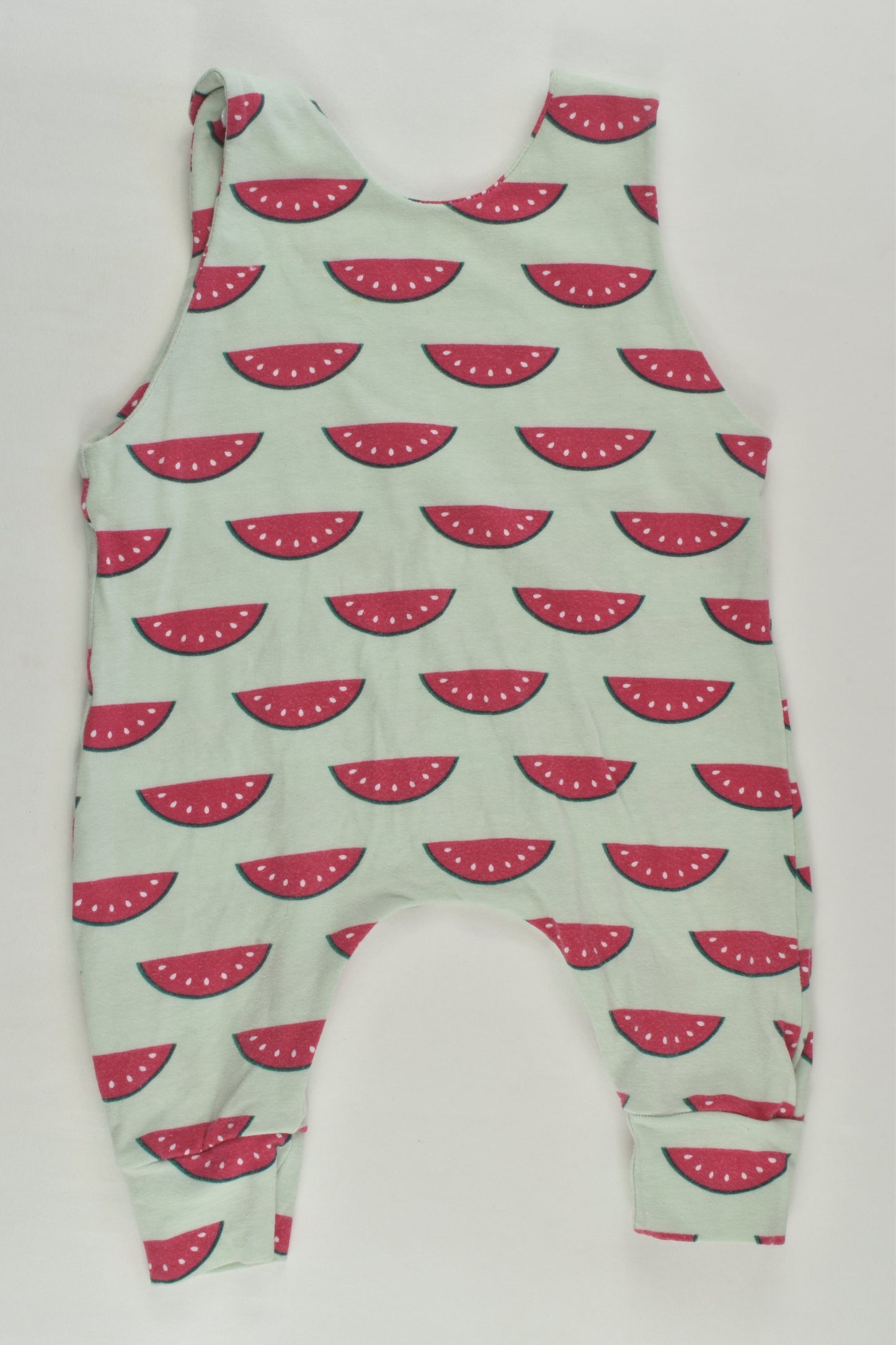 Handmade Size approx 000 Watermelon Overalls