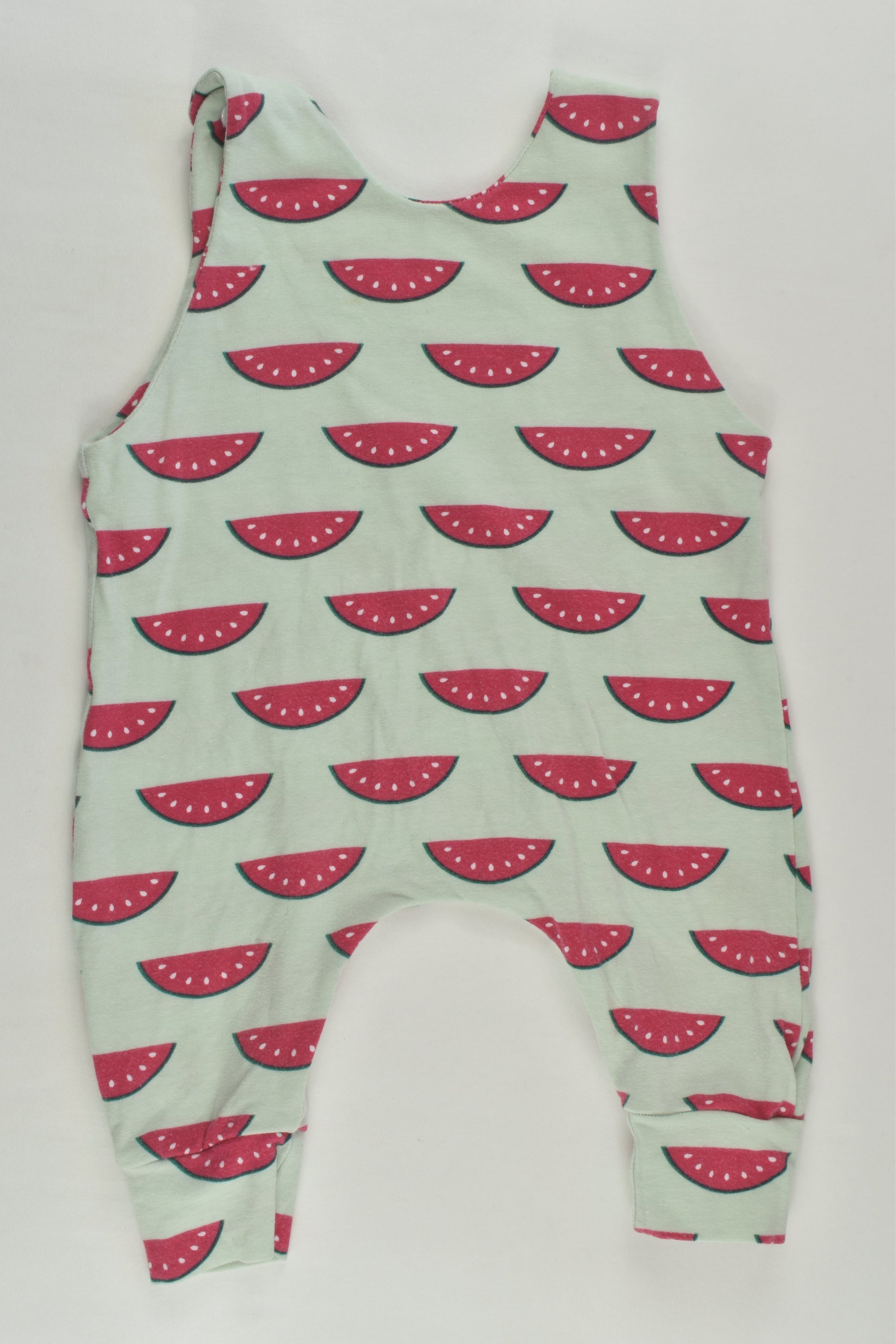 Handmade Size approx 000 Watermelon Overalls