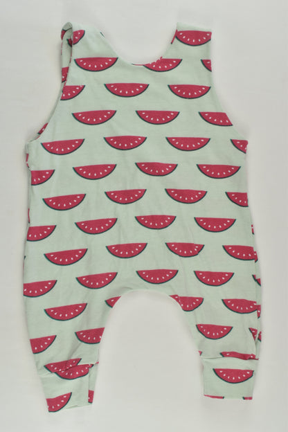 Handmade Size approx 000 Watermelon Overalls