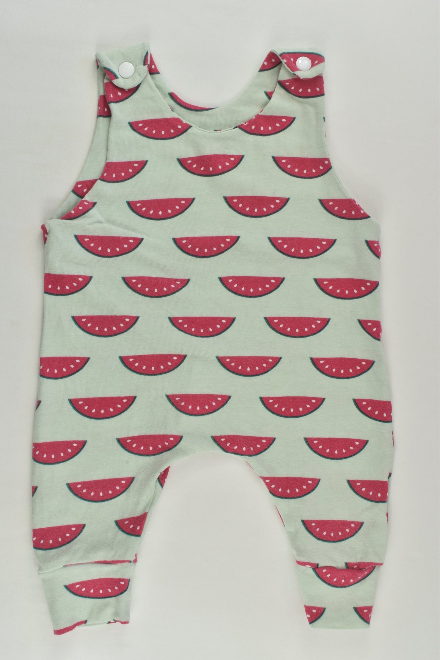 Handmade Size approx 000 Watermelon Overalls