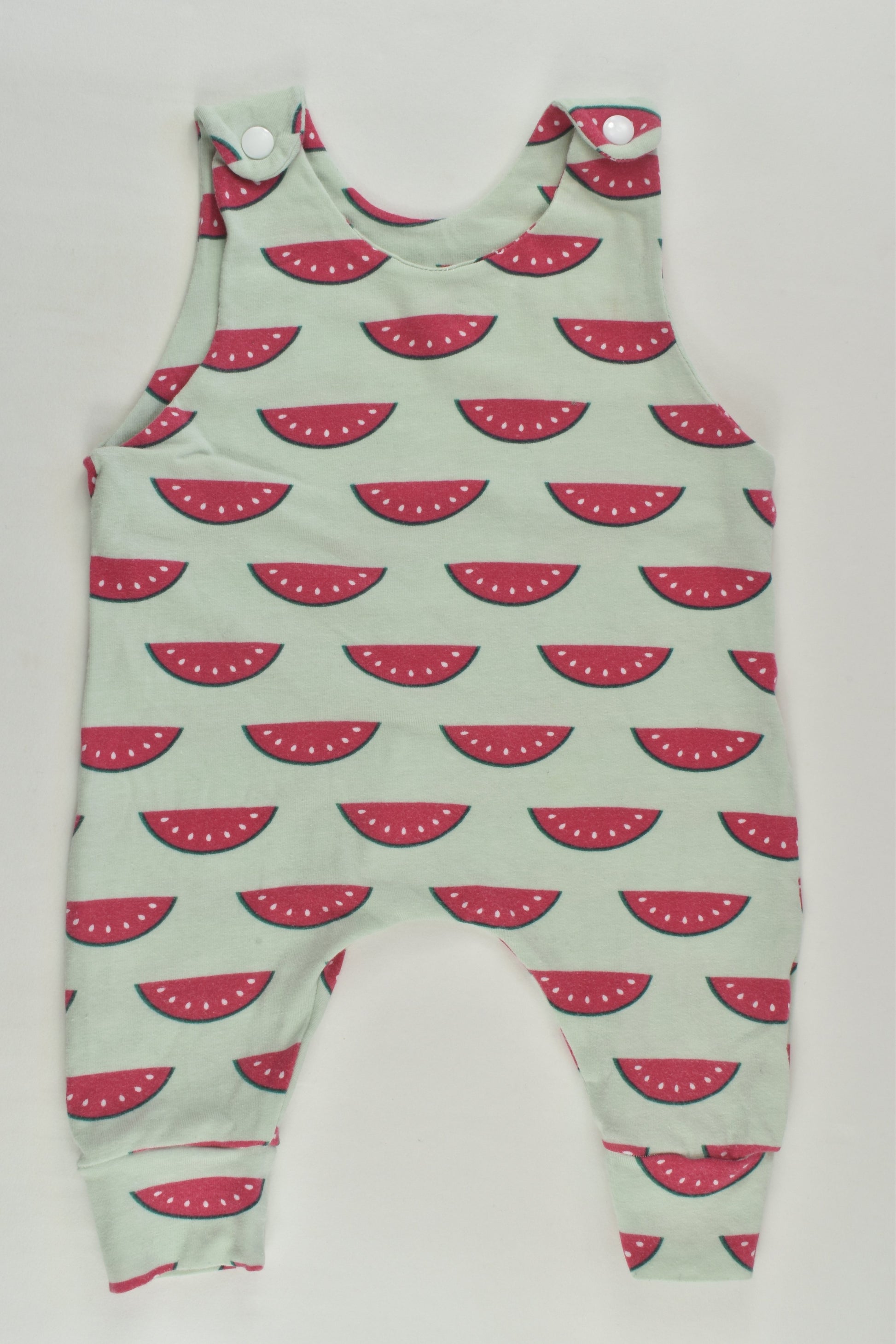 Handmade Size approx 000 Watermelon Overalls