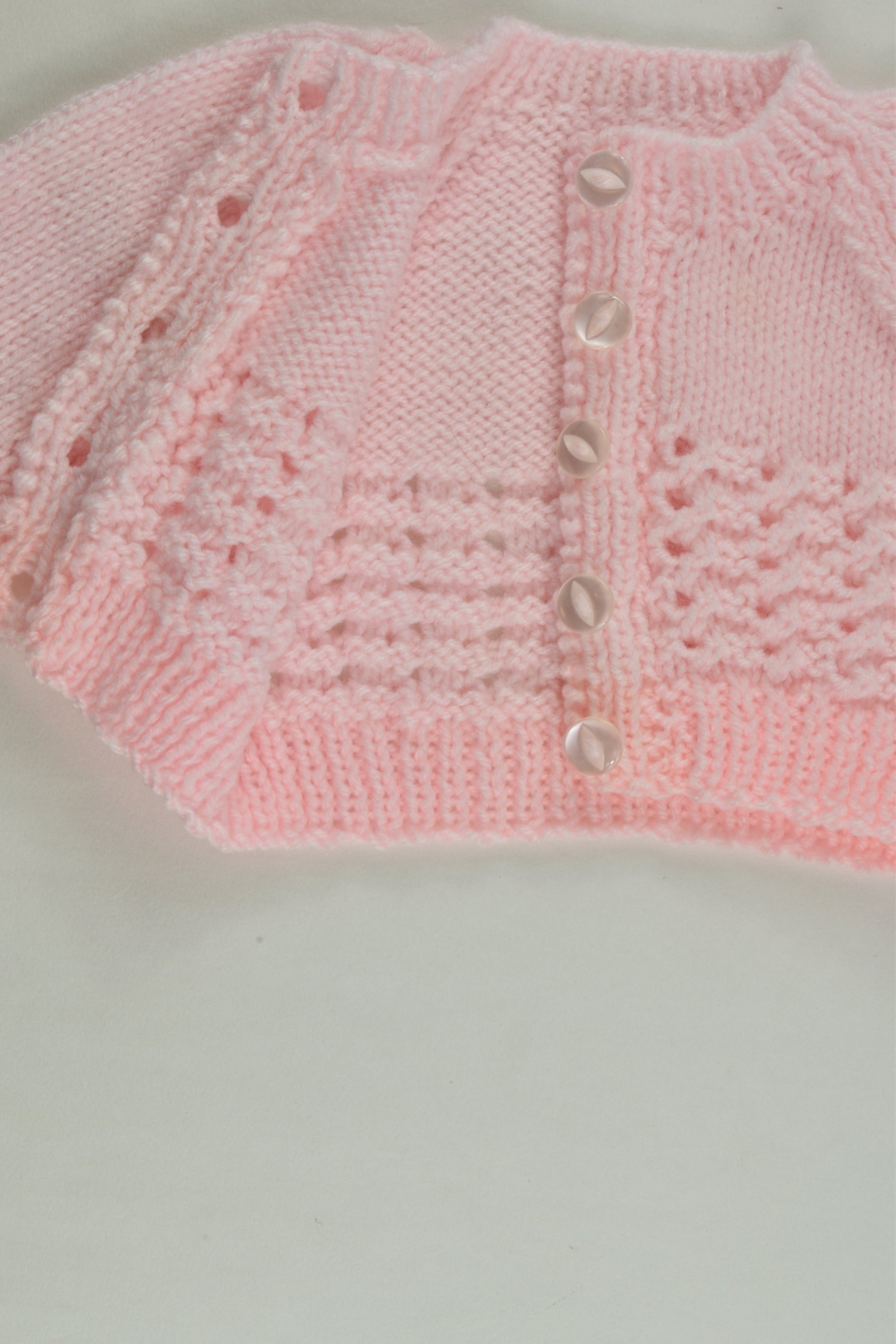 Handmade Size approx 0000 Knit Cardigan