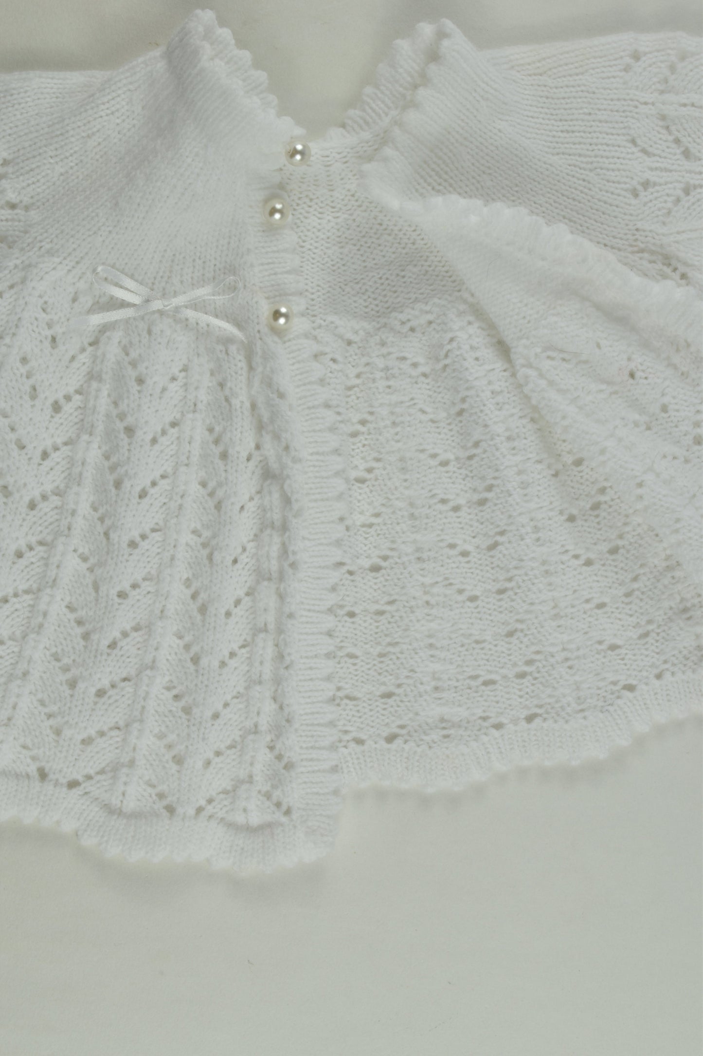 Handmade Size approx 0000 Knit Cardigan