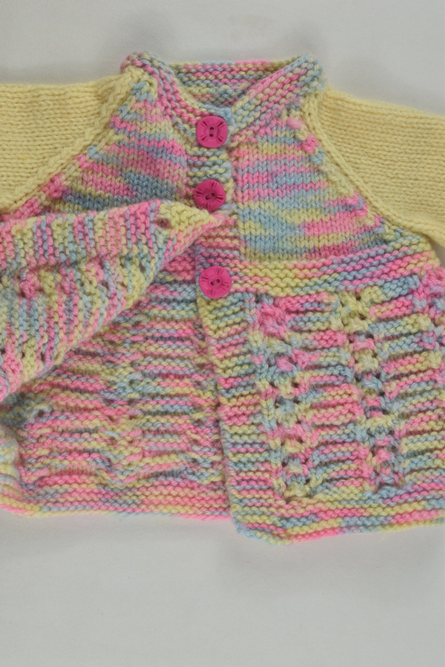 Handmade Size approx 0000 Knit Cardigan
