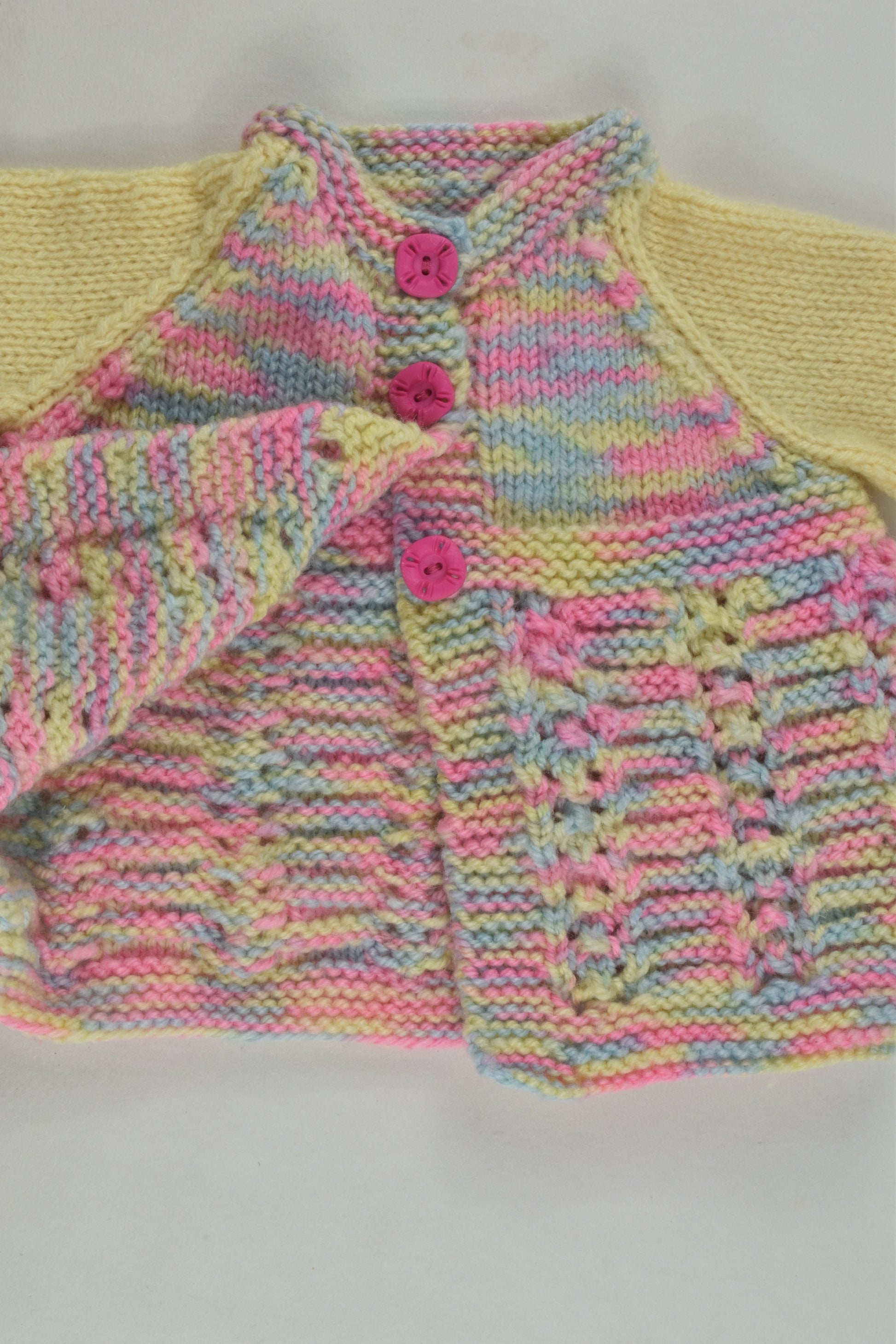 Handmade Size approx 0000 Knit Cardigan