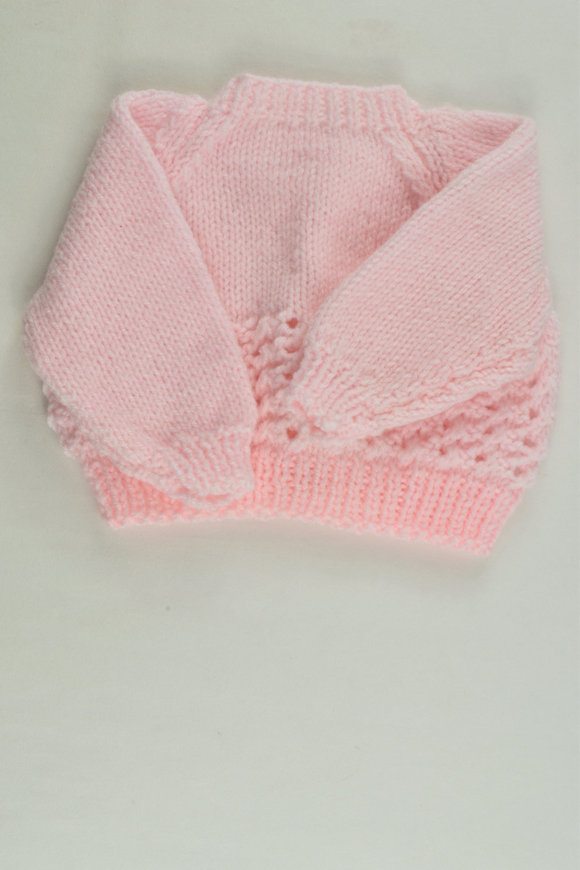 Handmade Size approx 0000 Knit Cardigan