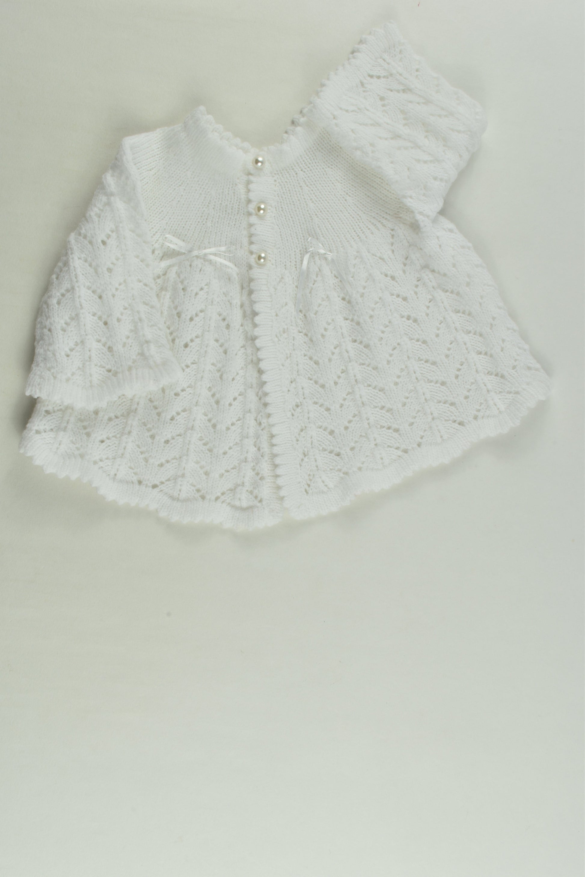 Handmade Size approx 0000 Knit Cardigan