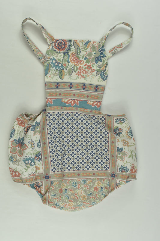 Handmade Size approx 1-2 Bubble Romper