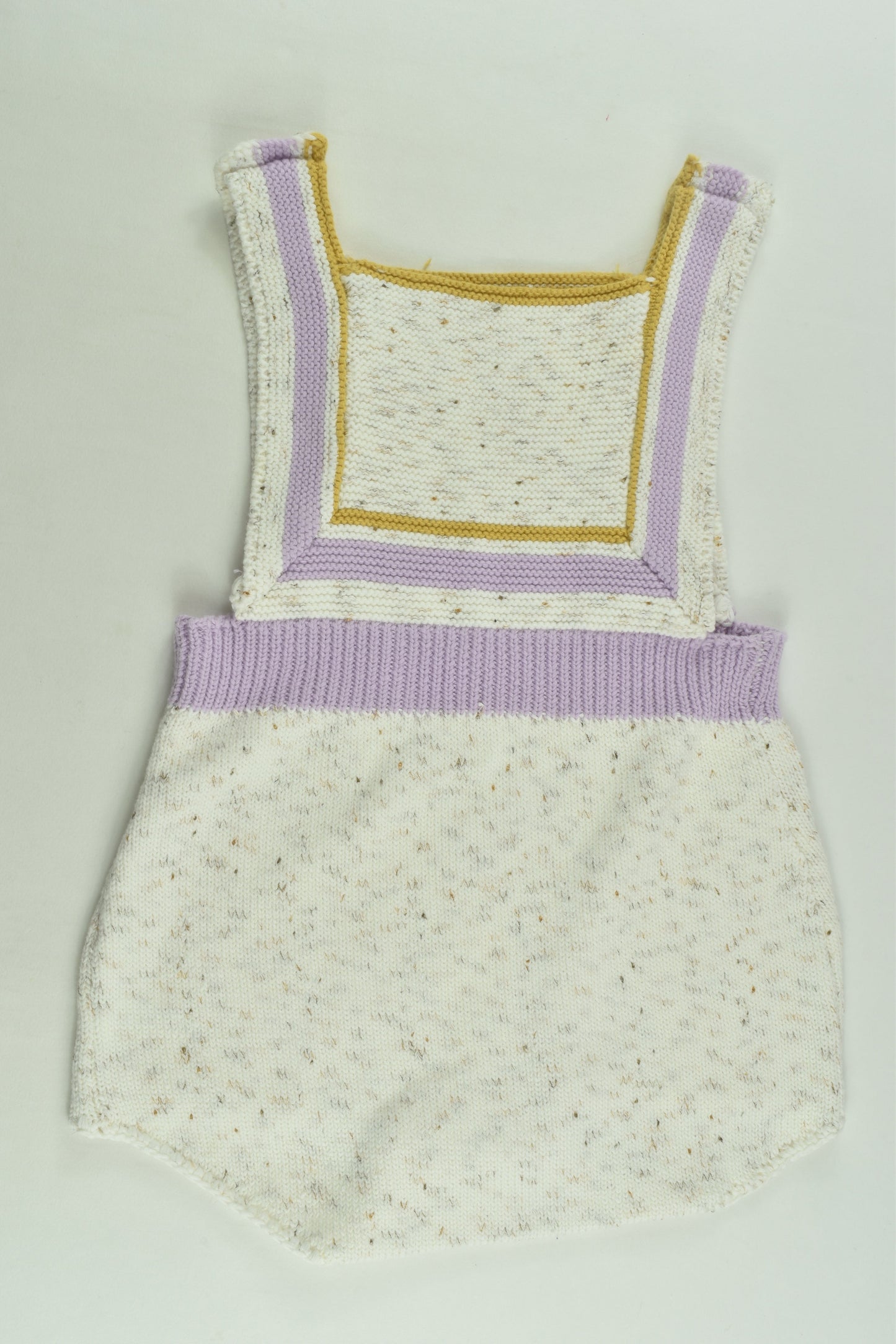 Handmade Size approx 1-2 Knit Romper