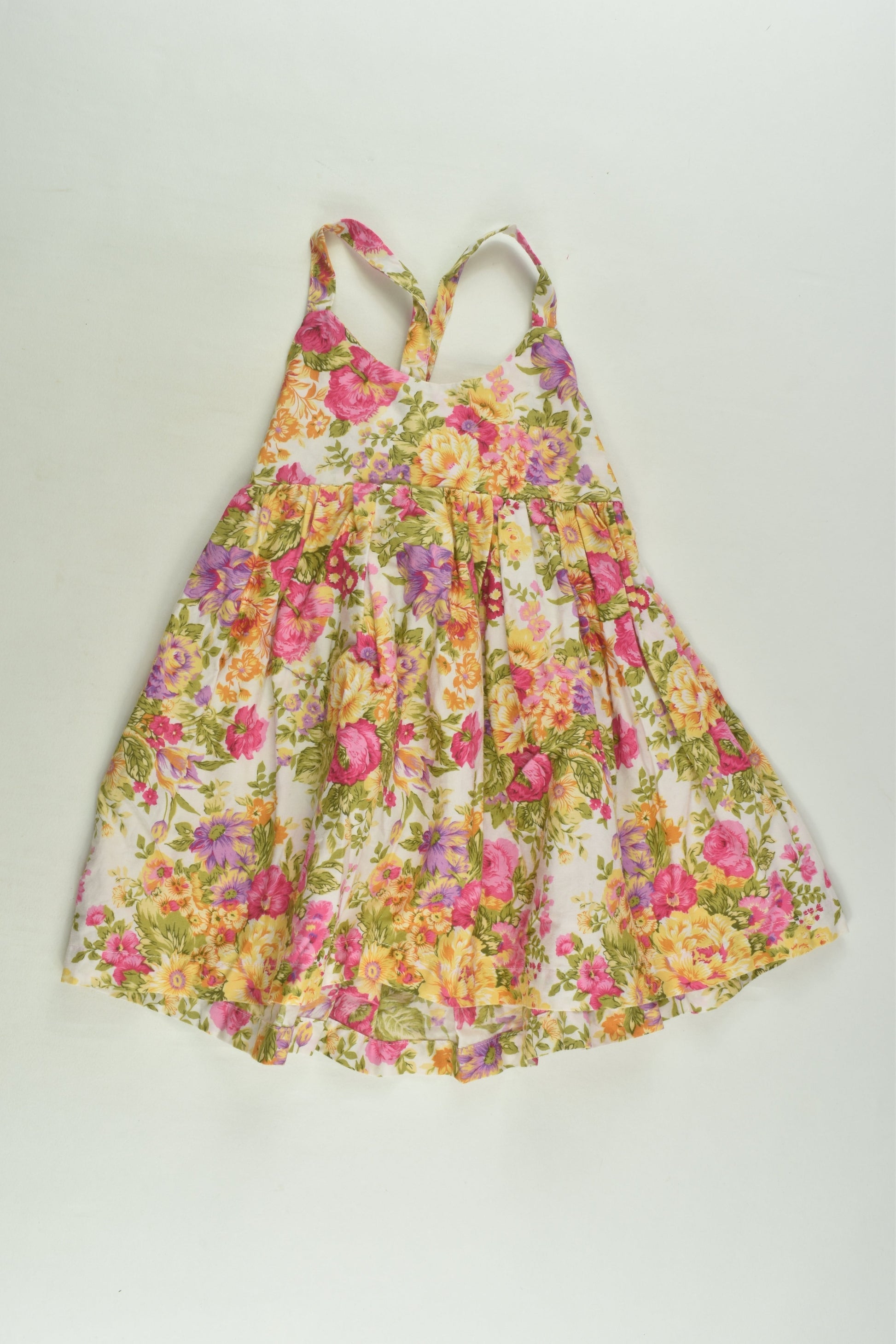 Handmade Size approx 1 Floral Dress