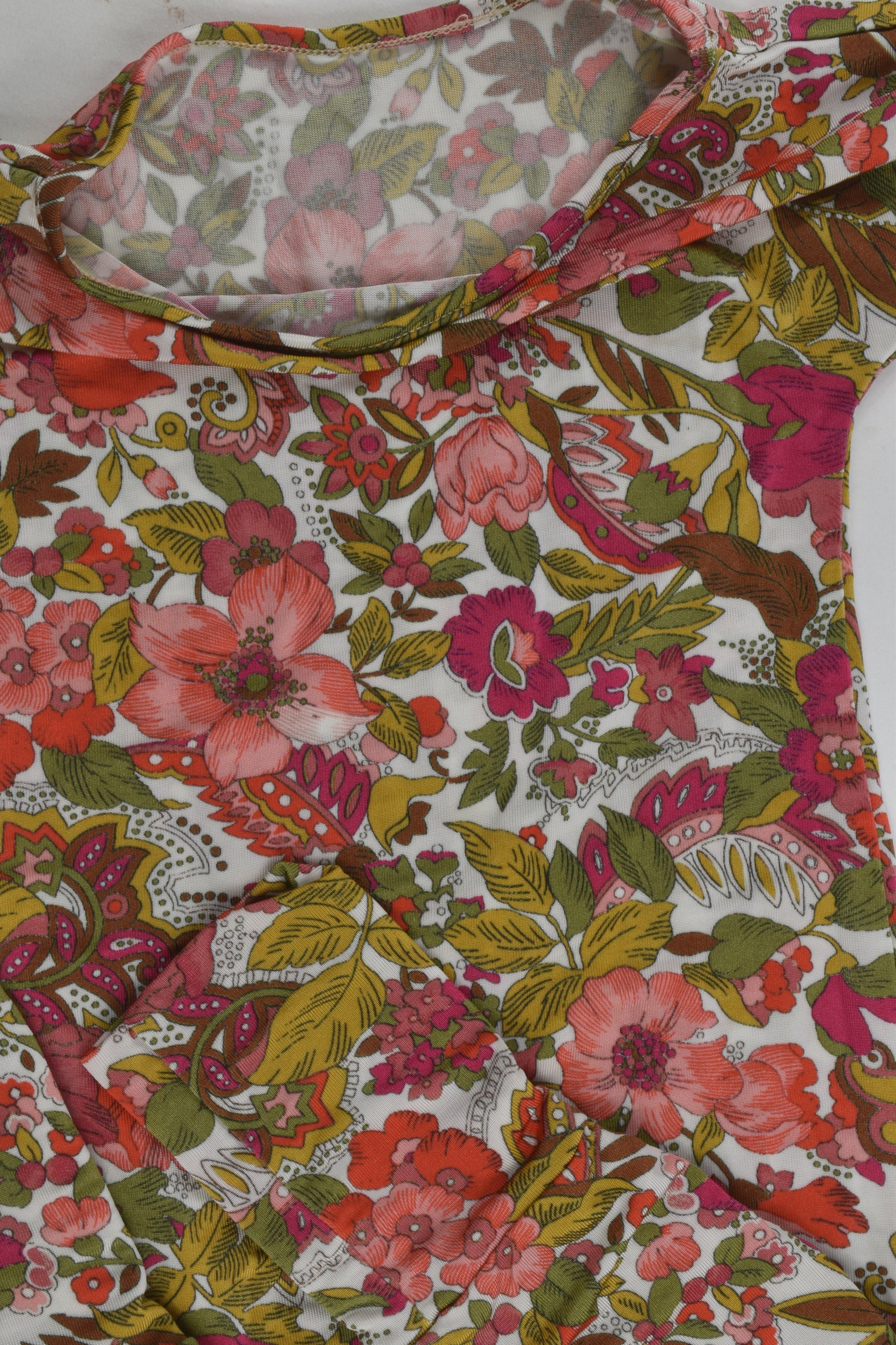 Handmade Size approx 1 Floral Romper