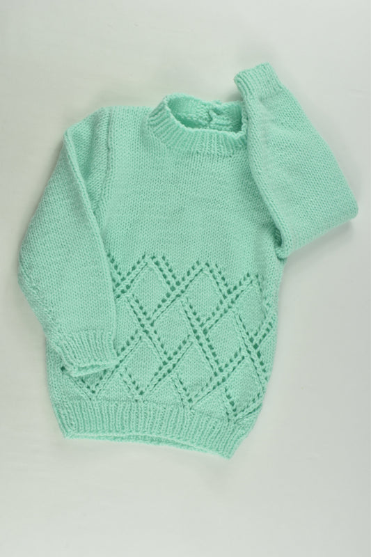 Handmade Size approx 1 Knit Jumper