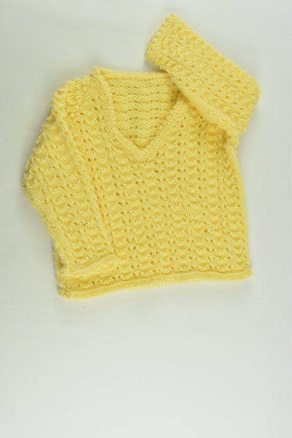 Handmade Size approx 1 Knit Jumper