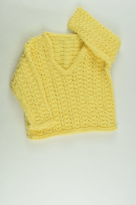 Handmade Size approx 1 Knit Jumper