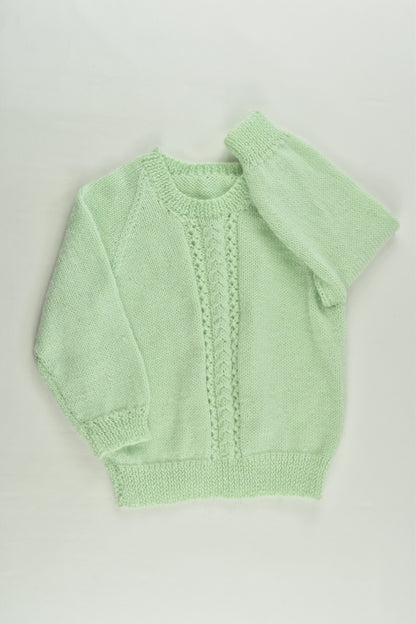 Handmade Size approx 1 Knit Jumper