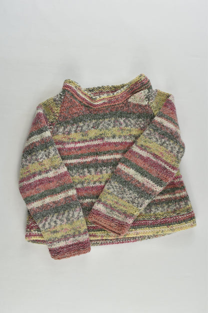 Handmade Size approx 1 Knitted Jumper