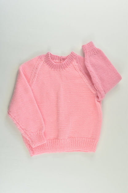 Handmade Size approx 1 Knitted Jumper