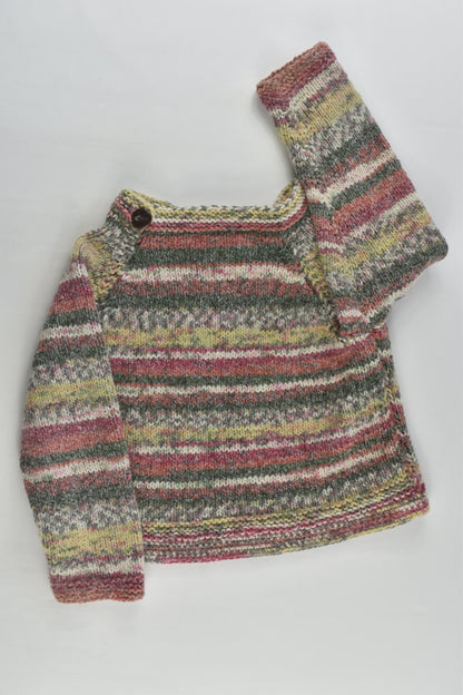Handmade Size approx 1 Knitted Jumper