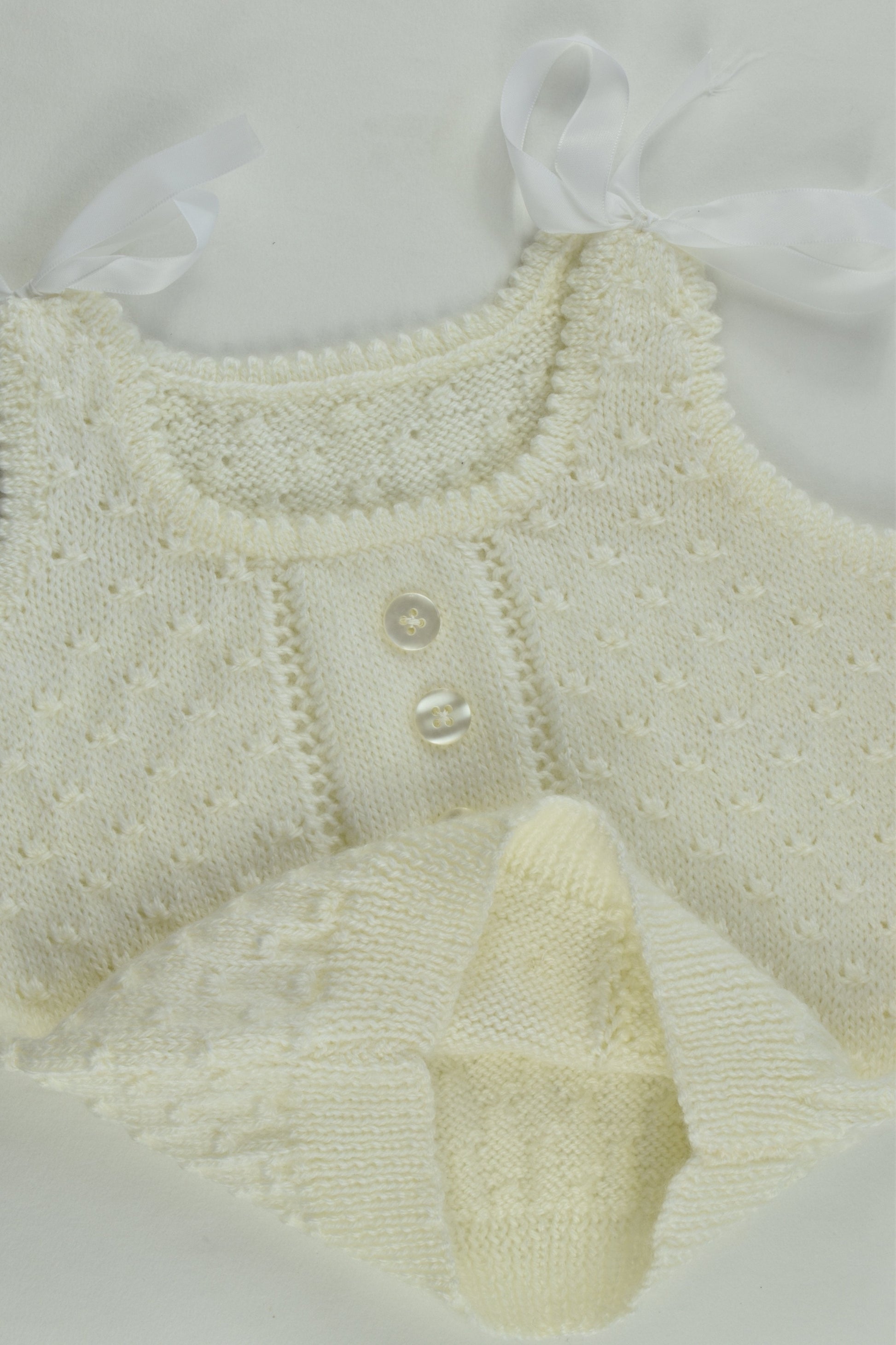 Handmade Size approx 1 Knitted Vest