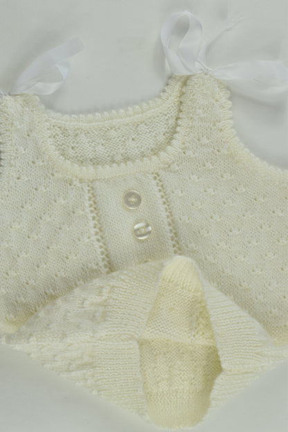 Handmade Size approx 1 Knitted Vest