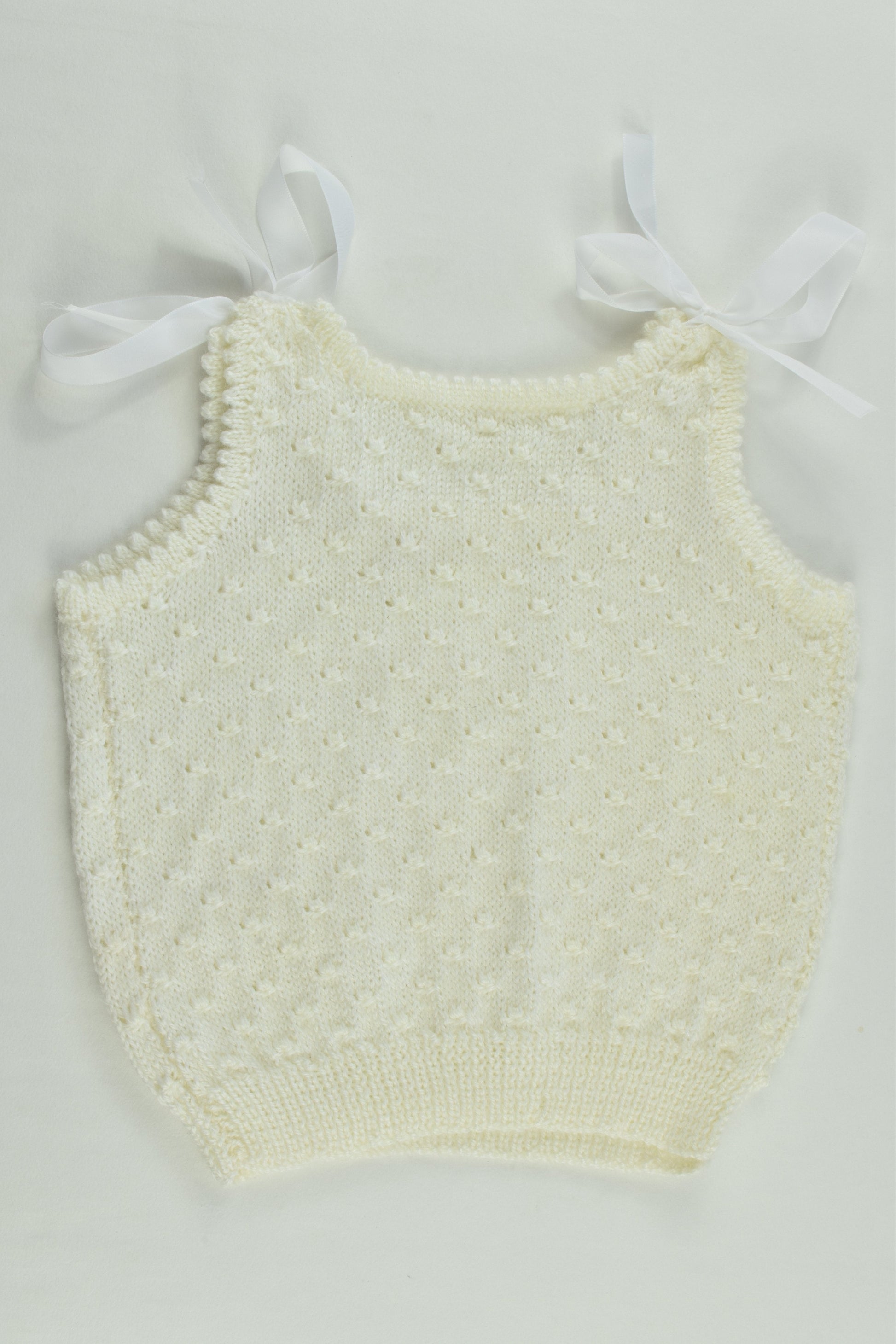 Handmade Size approx 1 Knitted Vest