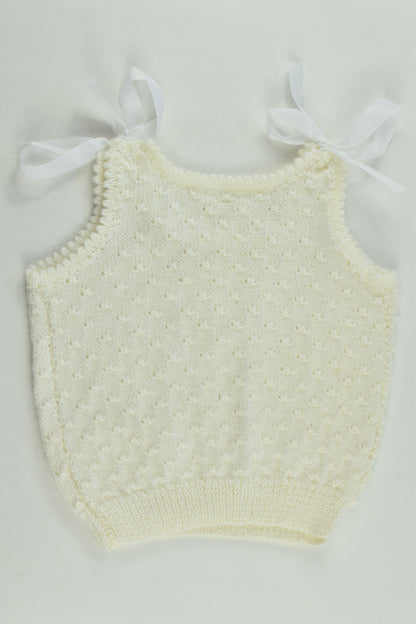 Handmade Size approx 1 Knitted Vest