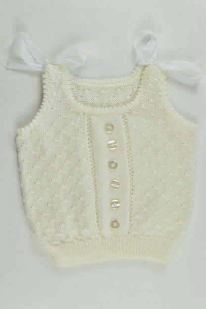 Handmade Size approx 1 Knitted Vest