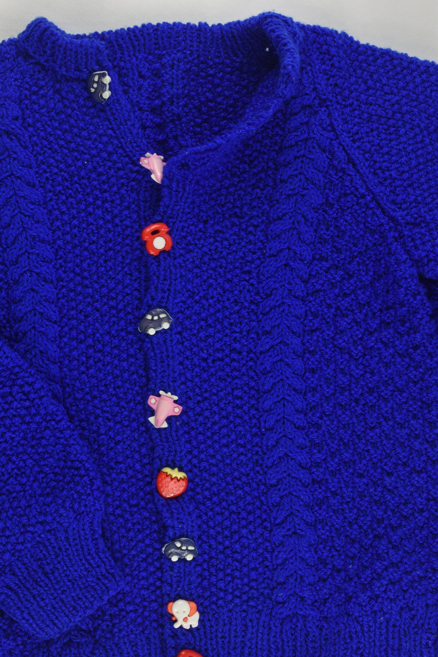 Handmade Size approx 2-3 Knit Cardigan